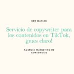 Servicio de copywriter para TikTok