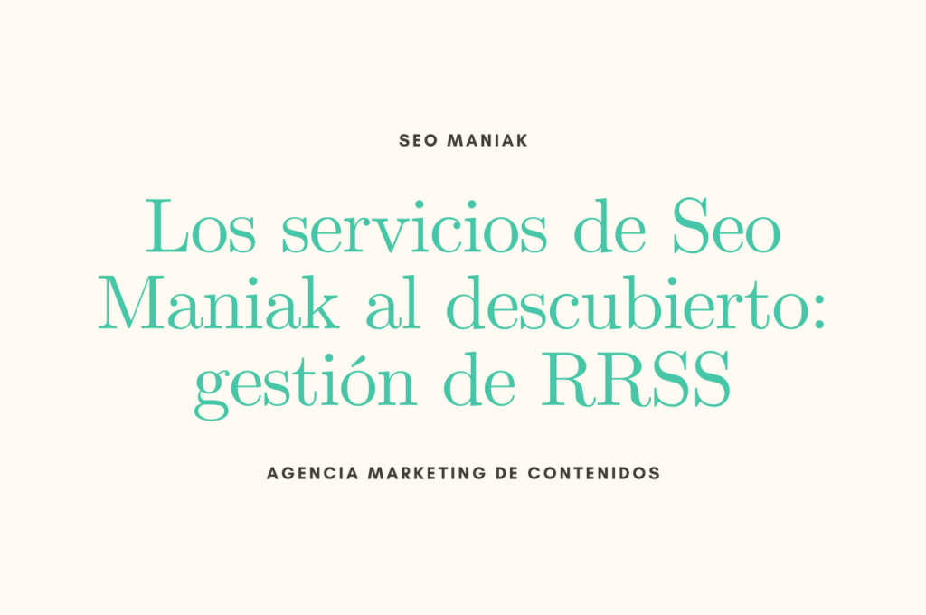 Los servicios de seomaniak