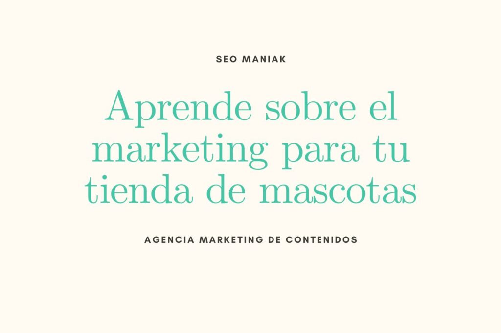 Marketing para mascotas