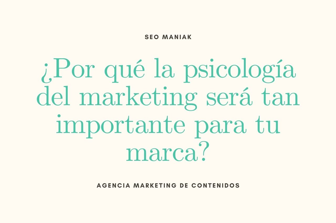 psicología del marketing