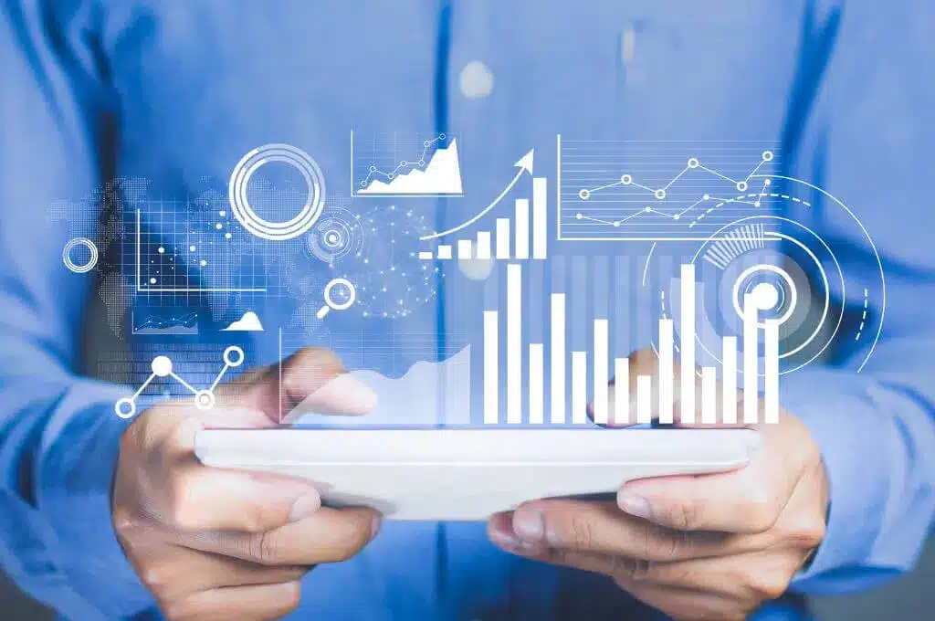 tableau de bord BI utilisé pour suivre les indicateurs marketing en temps réel
